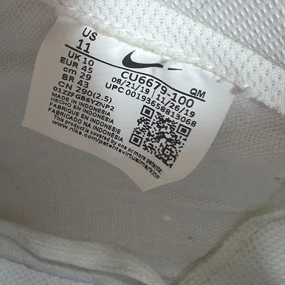 Nike Blazer Mid Premium Sneakers Mens 11 Tan Light Patinal Shoes CU6679-100